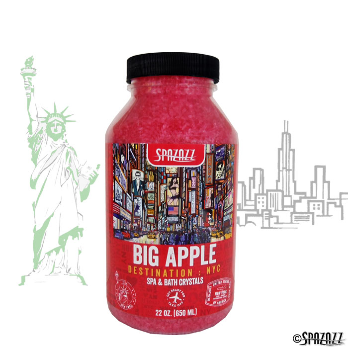 DESTINATIONS NYC (BIG APPLE) AROMATHERAPY CRYSTALS 22OZ CONTAINER