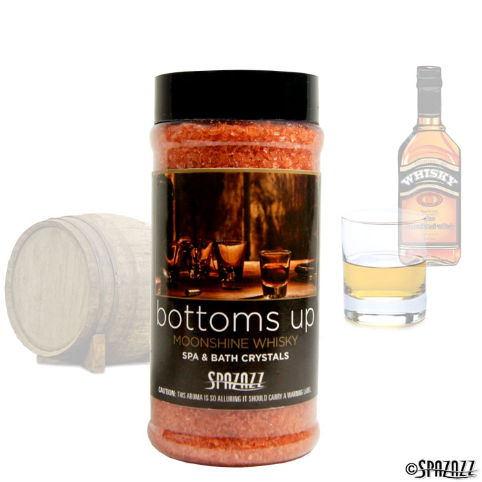 SET THE MOOD MOONSHINE WHISKY (BOTTOMS UP) CRYSTALS 17OZ CONTAINER