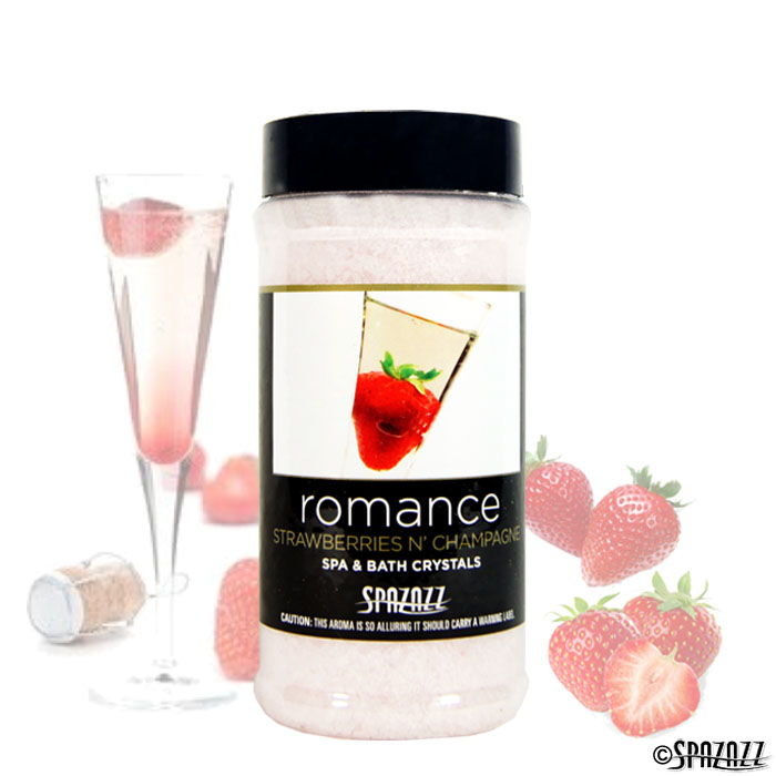 SET THE MOOD STRAWBERRIES N' CHAMPAGNE (ROMANCE) CRYSTALS 17OZ CONTAINER