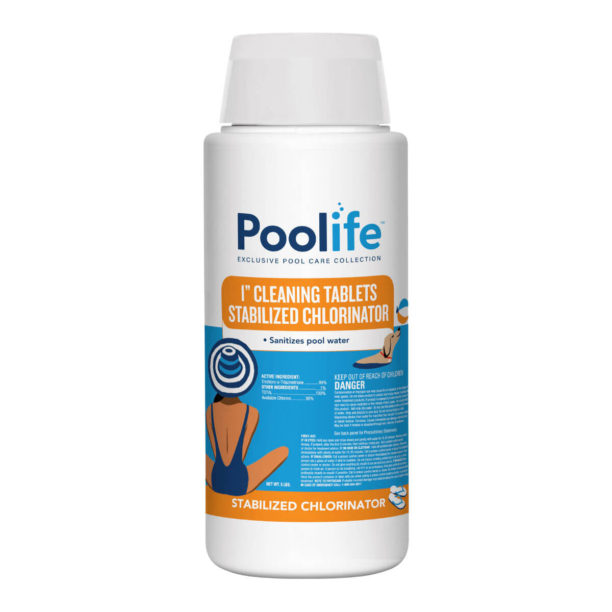 1” Cleaning Tablets: 1 Inch Chlorine Tablets